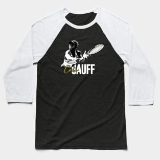 Coco Gauff Tennis Champion Baseball T-Shirt